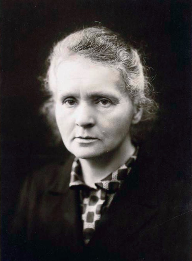 Portrait of Marie Curie