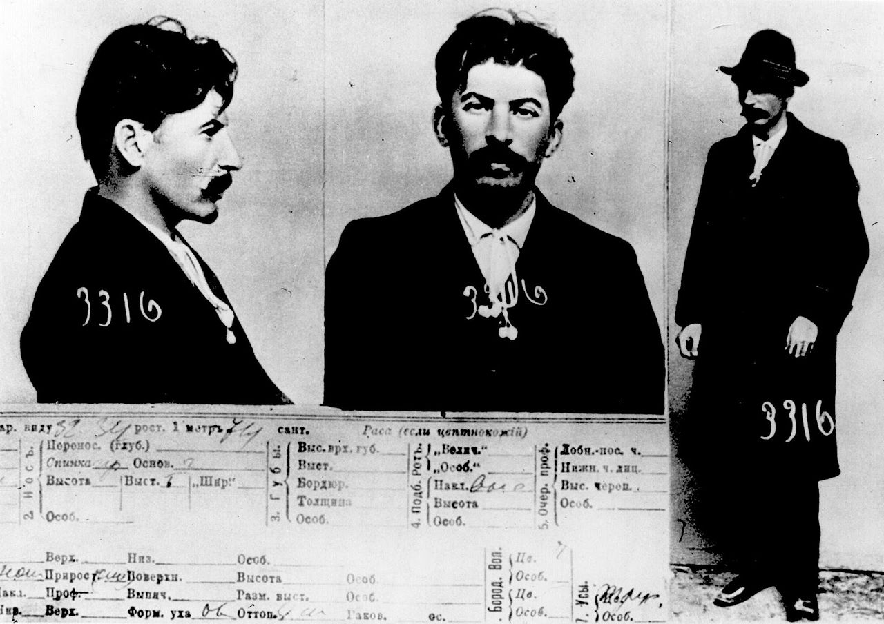 Mugshot of Stalin, 1911