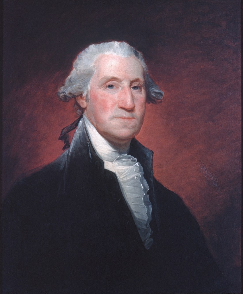 Portrait of George Washington by Gilbert Stuart