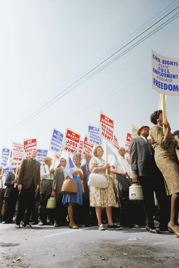 Crowd at the March on Washington