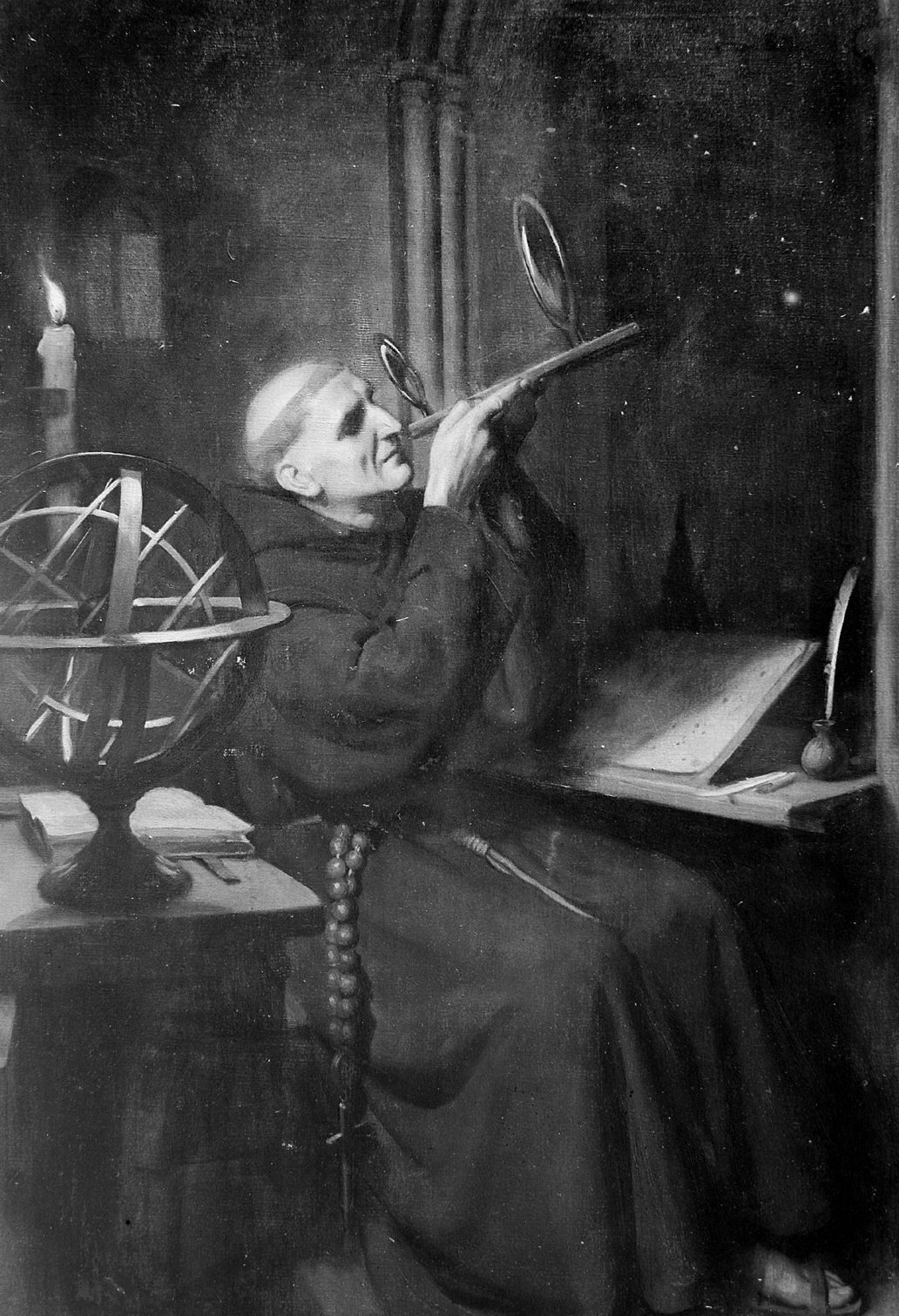 Scientist Roger Bacon.