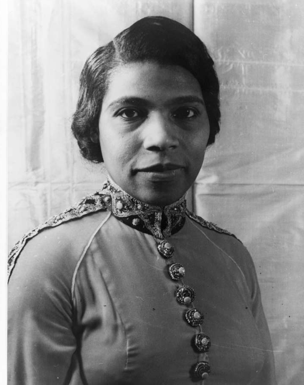 Portrait of Marian Anderson