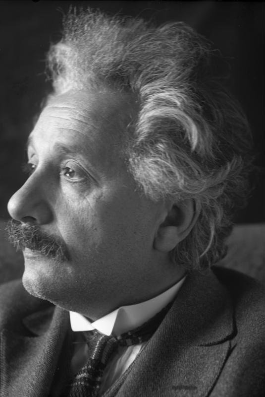 Portrait of Albert Einstein 1921