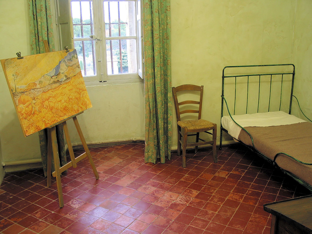 Van Gogh's room in the asylum
