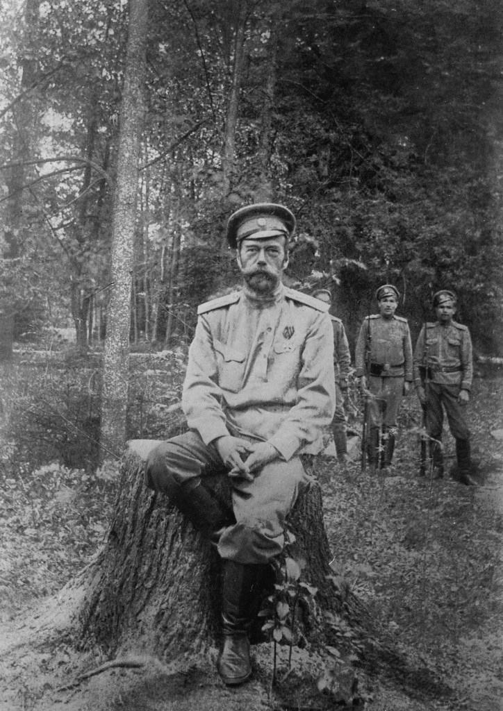 Last photo of Nicholas II