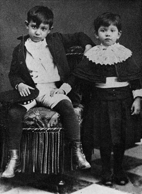 Pablo Picasso as a child