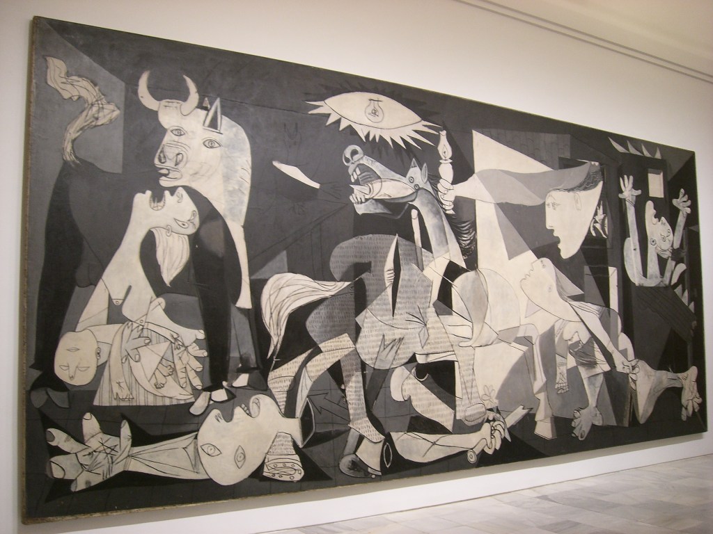 Picasso painting Guernica