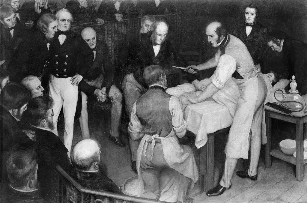 Robert Liston operating