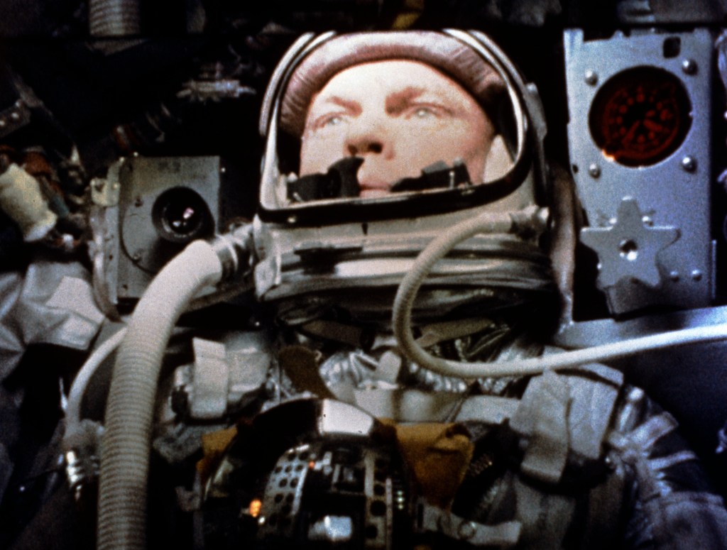 John Glenn in orbit (Mercury-Atlas 6)