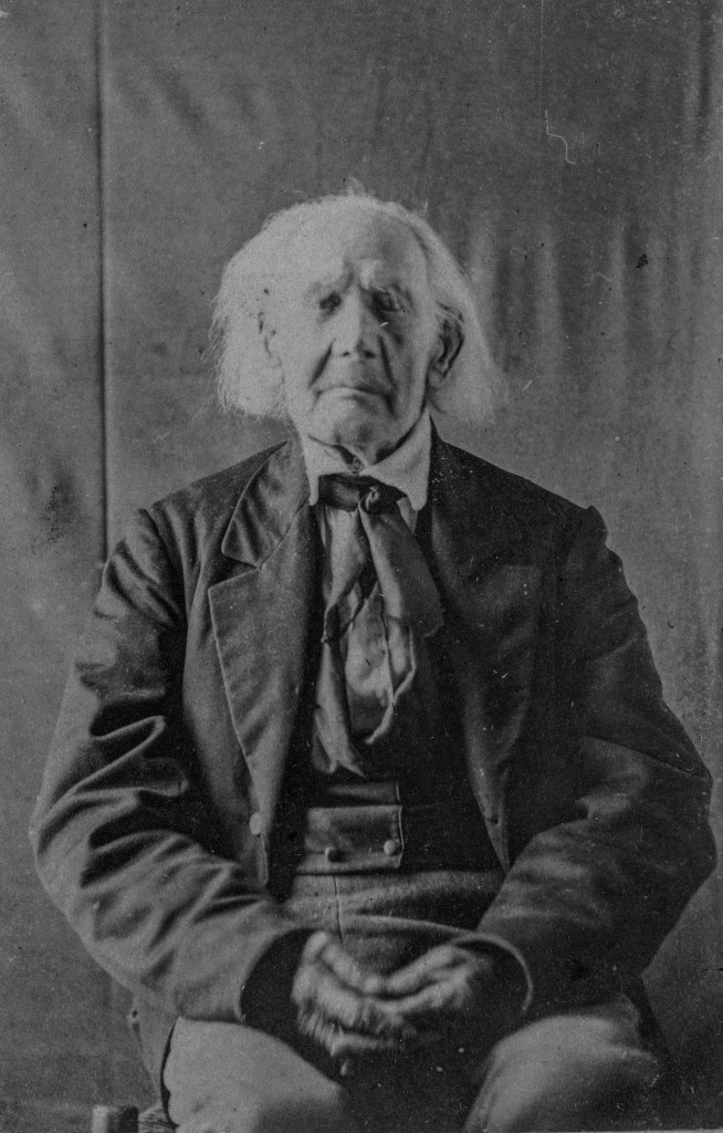 American Revolutionary War veteran Samuel Downing aged 102.