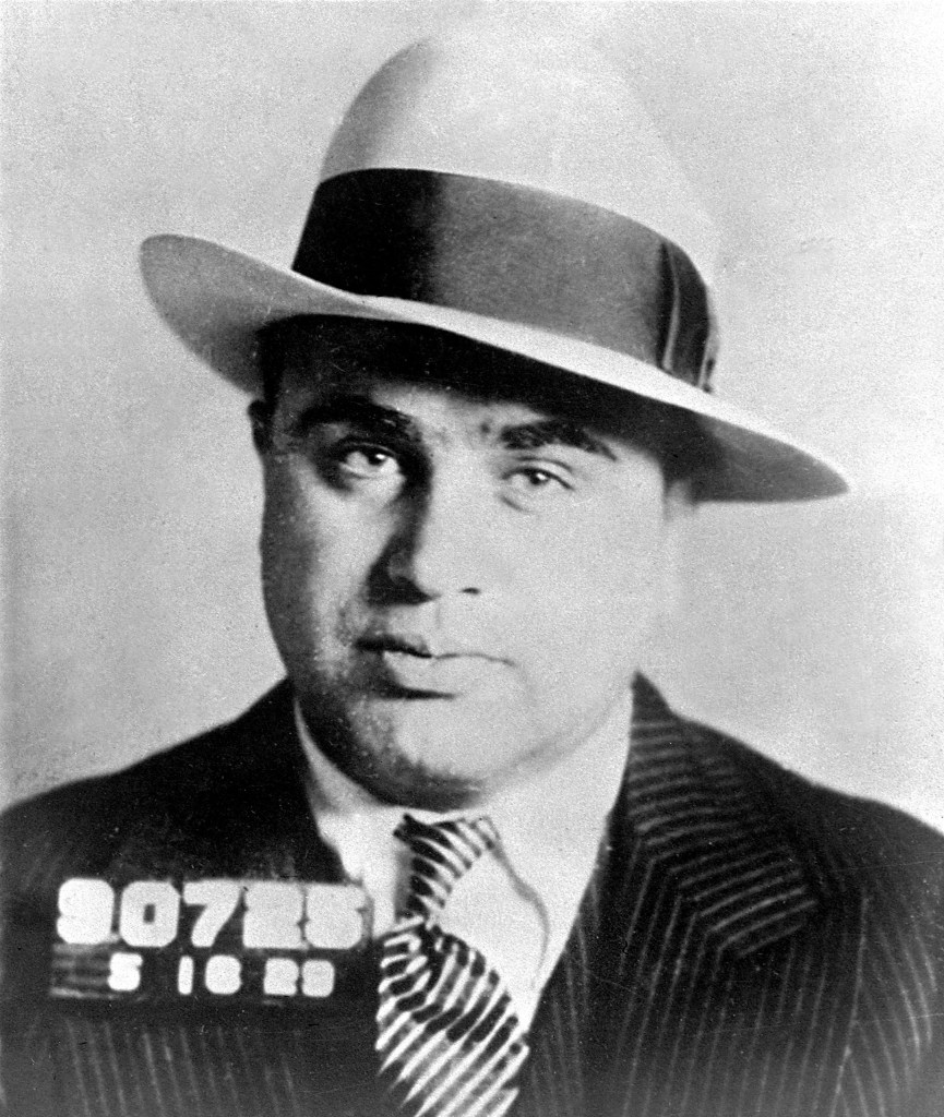 Mugshot of Al Capone in 1929