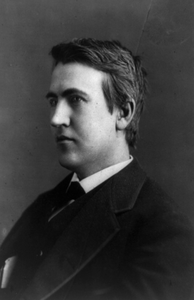 Thomas Edison in 1880