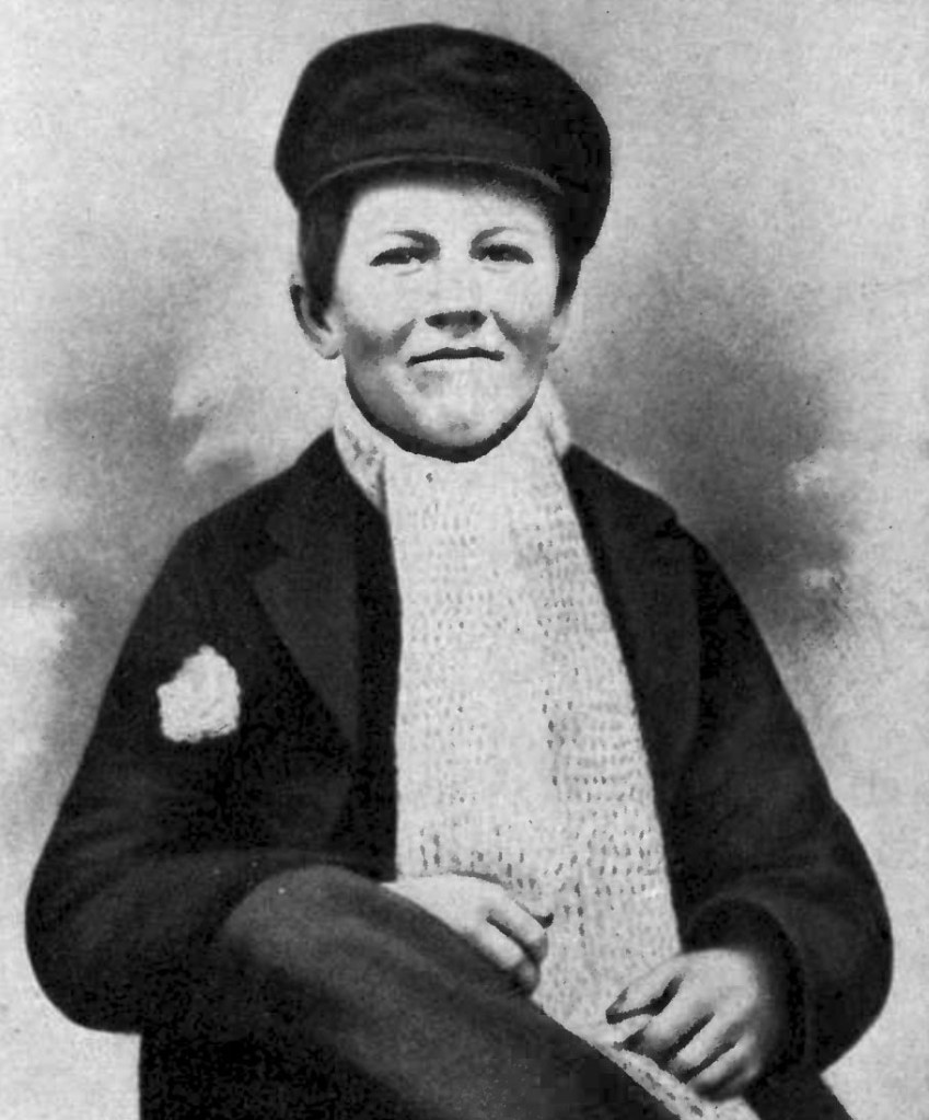 Photo of 14-year-old Edison in 1861.