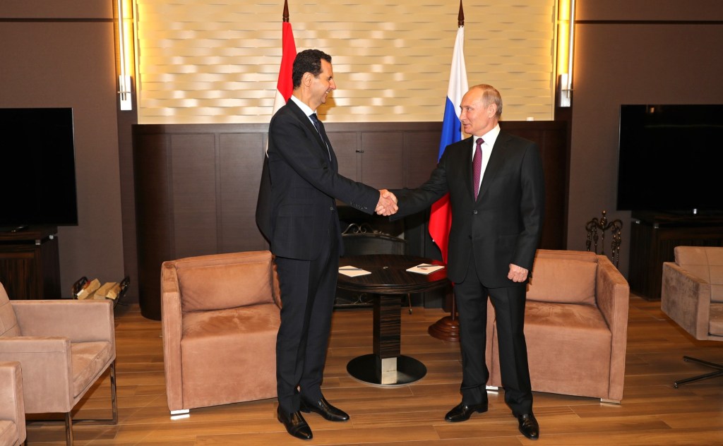 Putin and Assad