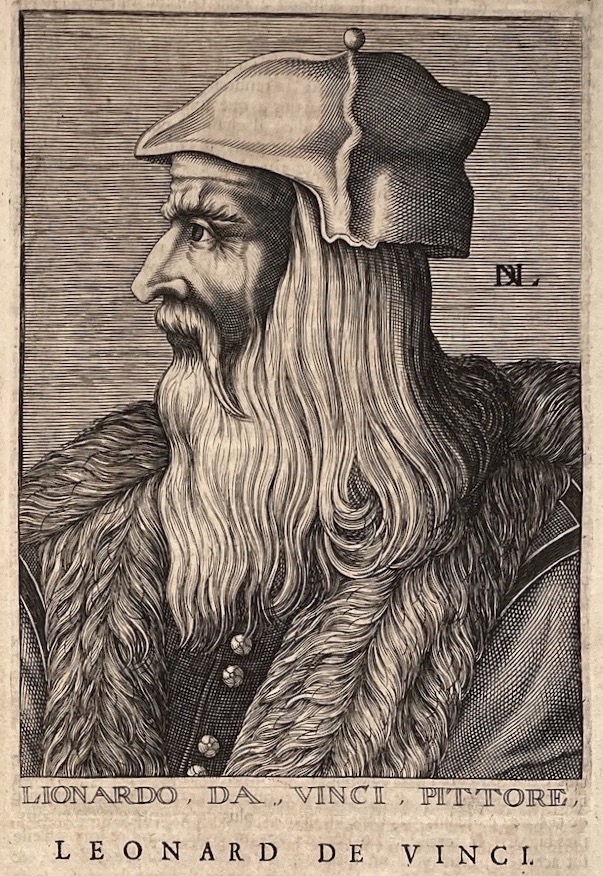 Portrait of Leonardo Da Vinci