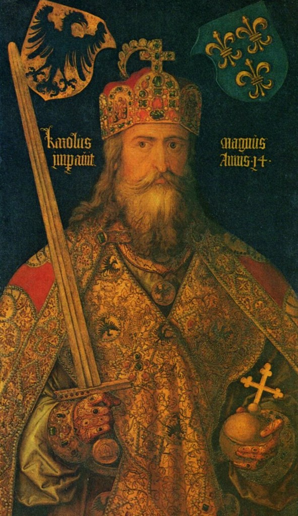 Roman Emperor at the start of the 9th Century, Charlemagne