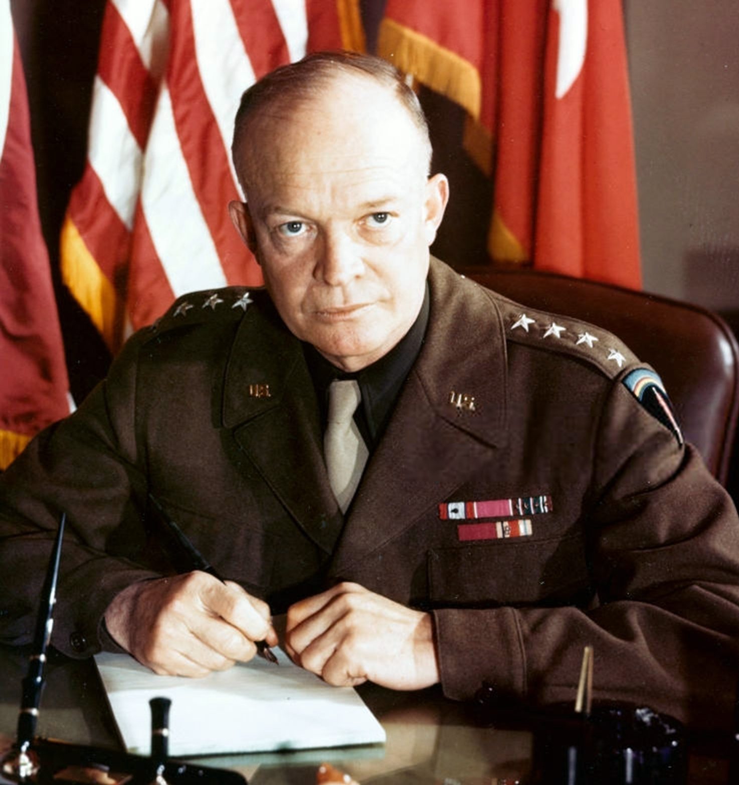 Dwight D Eisenhower Archives Historycolored