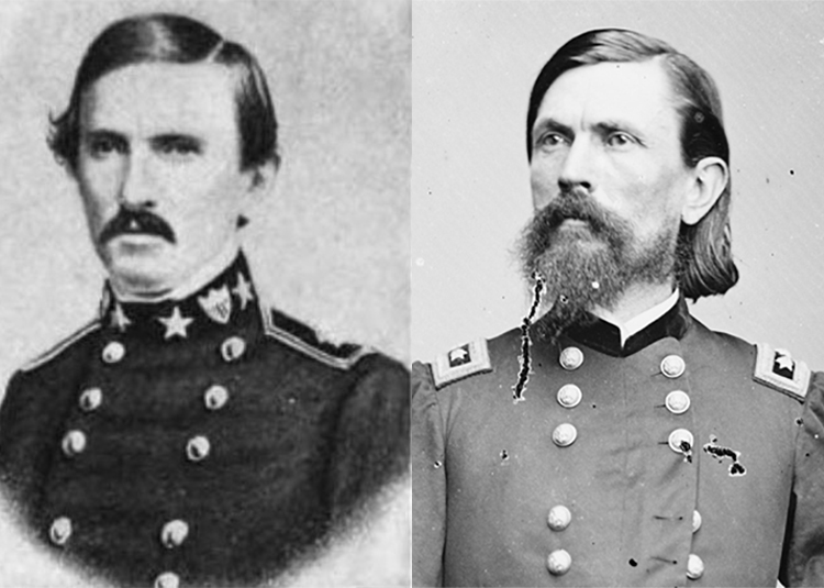 Brothers Confederate Major General George Bibb Crittenden and Union Major General Thomas Leonidas Crittenden