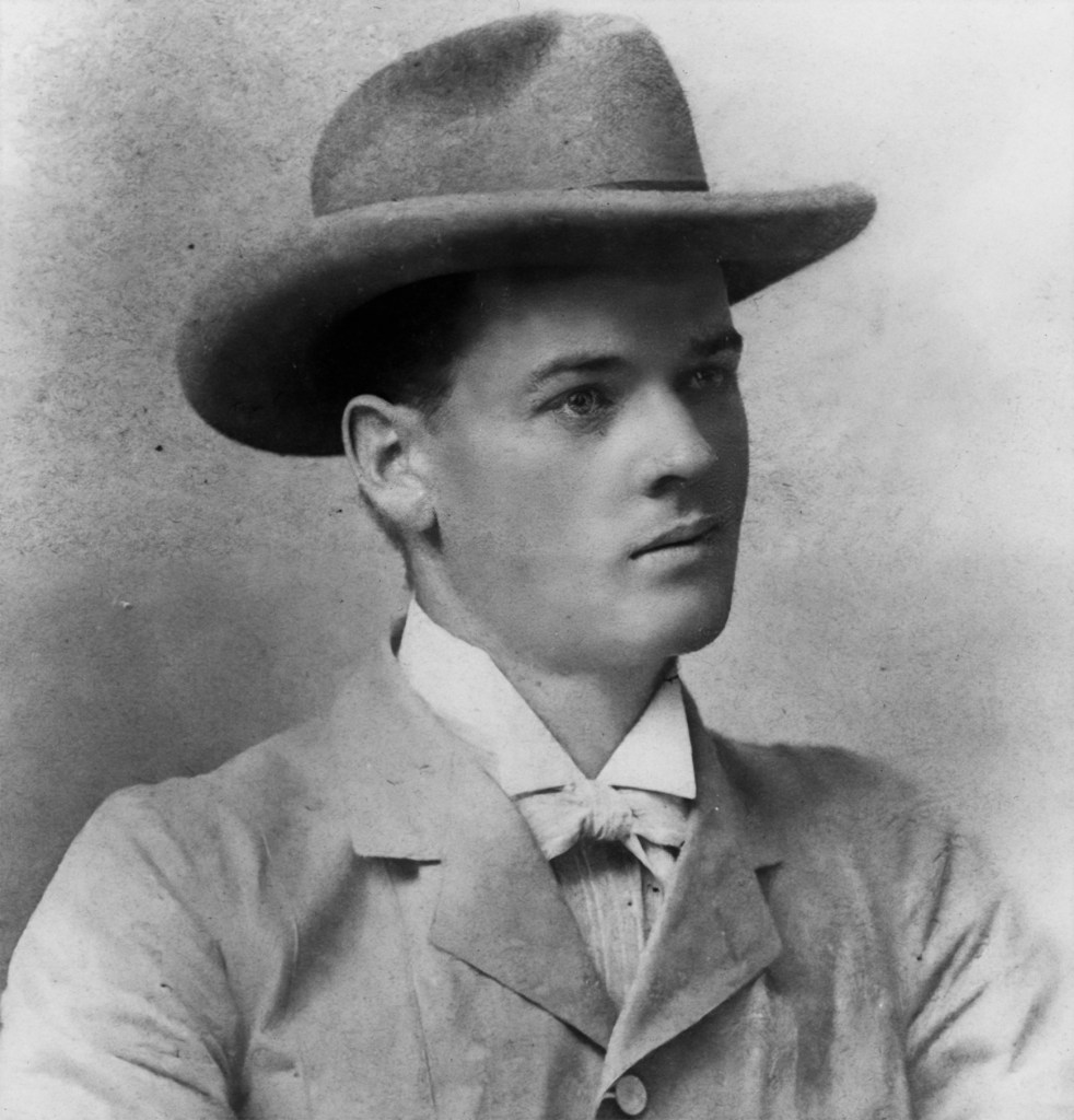 Portrait of Herbert Hoover, age 23, taken in Perth, Australia, 1898